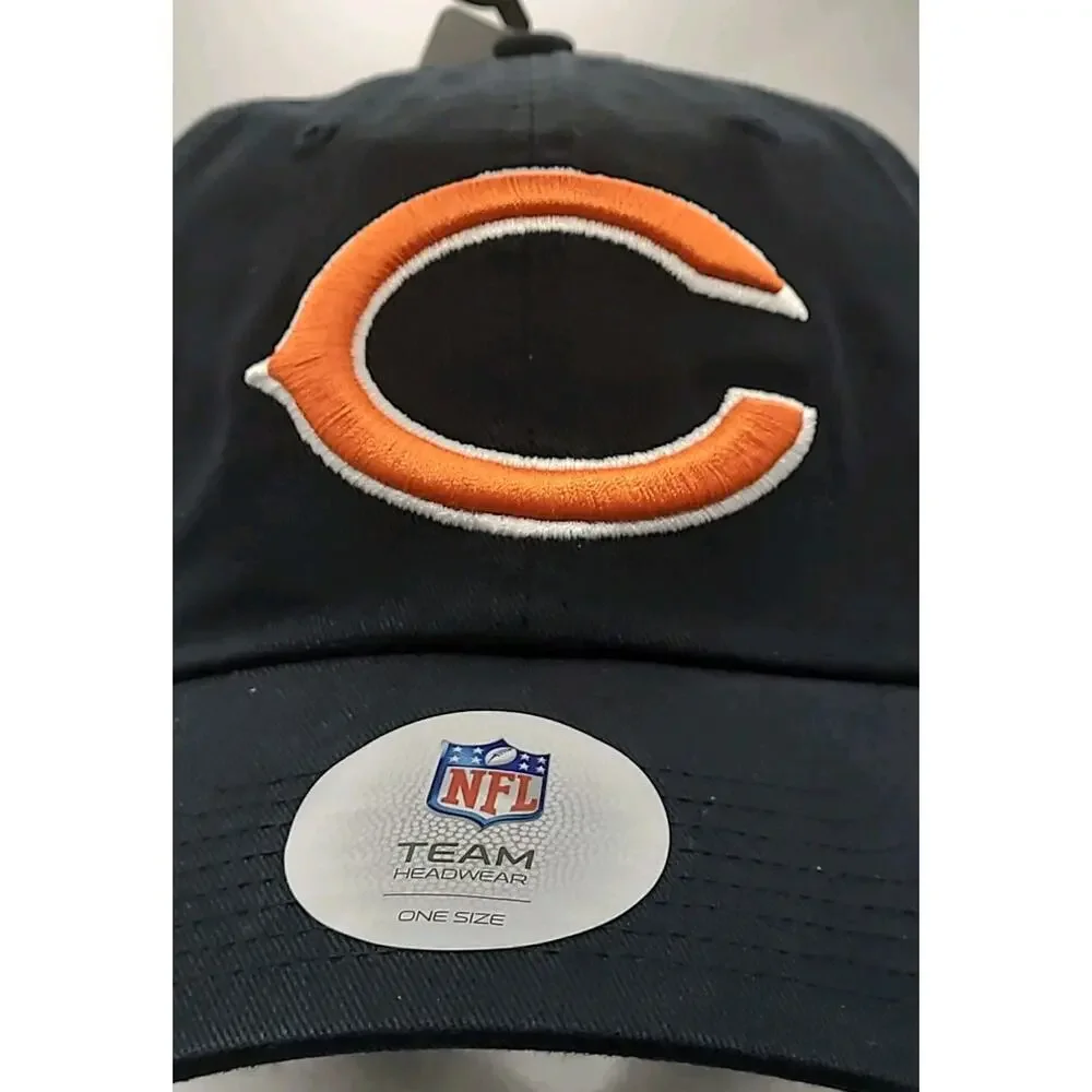 Chicago Bears NFL Football Strapback‎ Hat Cap Clasp NWT C Team Apparel
